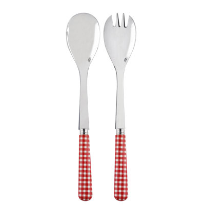 Sabre Paris - Salad Cutlery Set Gingham