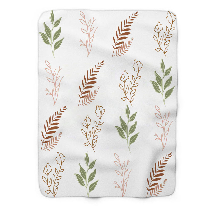 Style bohémien - couverture Sherpa de qualité supérieure 1 pièce, L 80 po x l 60 po