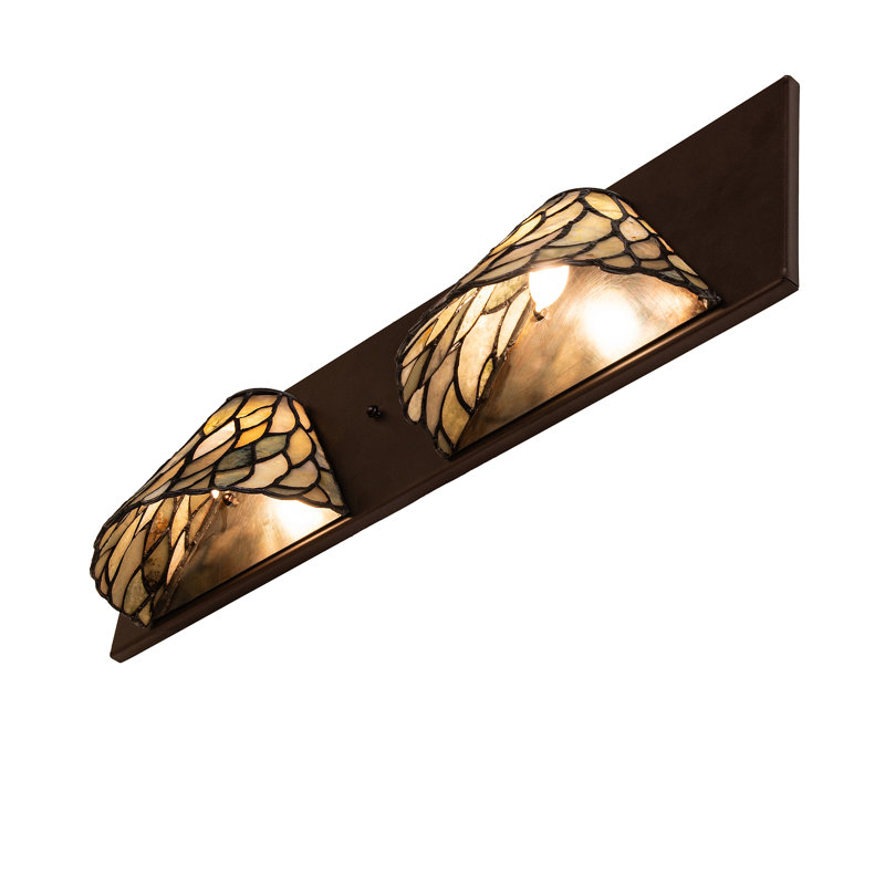 2 - Light Flush Mounted Sconce