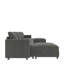 Grand canapé modulaire moderne en U avec rangement, canapé-lit de 123 pouces et repose-pieds, tissu chenille pour le salon, canapé modulaire-68502325