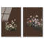 Secret Garden Set High-Gloss Frameless Acrylic Glass Wall Art Floral & Botanical Print by Oliver Gal, Ready to Hang, 10 x 15-99623107-99623111