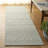 Micro-Loop Hand Tufted Wool & Cotton Geometric Rug-720936717