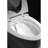 Smart Toilet With Bidet Function, Auto Open/Close Lid, Foot Sensor, Multiple Washing Modes, Warm Water, Bathroom Essential Integration, Powerful Flushing, Upgrade-125560737