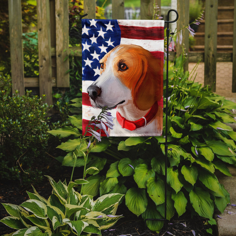 Polyester à 2 côtés 15 x 11 po drapeau de jardin, Harrier