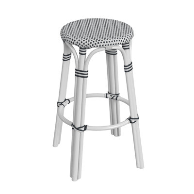 Alastair Hand-Woven Rattan Bar & Counter Stool
