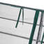 Metal Hobby Greenhouse with Window Opening