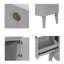 Base de meuble-lavabo simple 29,6 po seulement en gris
