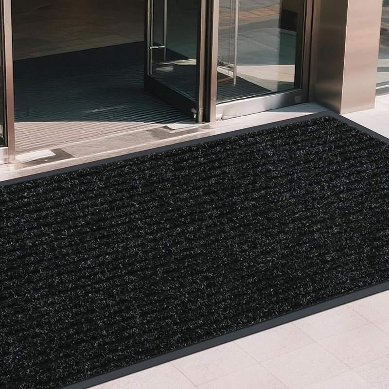 Tapis d'entrée antidérapant pour l'intérieur et l'extérieur