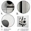 «Geometric Essence Monochrome Balance II - Minimalisme», art mural-670220694-670220693