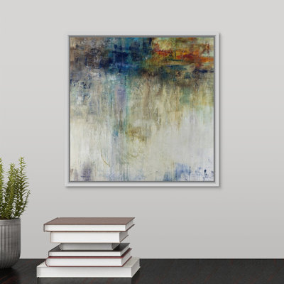 « crépuscule point », peinture sur toile