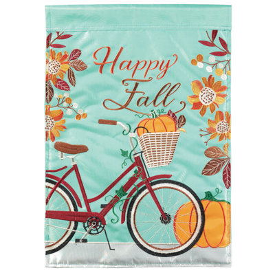 Double Sided 18 in. H x 13 in. W Polyester Garden flag