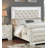 Elegant Tufted Bed Frame with Integrated LED Lighting