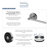 Cara 4 - Piece Bathroom Hardware Set-47589037
