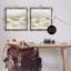 "Pastel Hills Abstraction" par June Erica Vess, 2 pièces sur toile-1342048542-1342048543