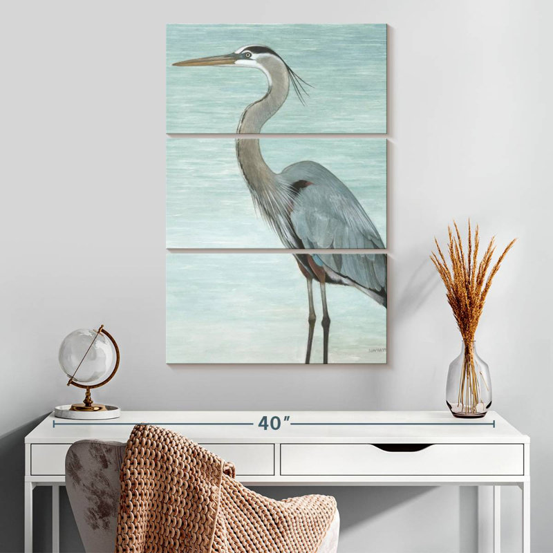 Brampt Great Heron, 32" H x 20" W