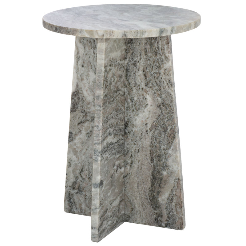 Table d'appoint en marbre Mariabelle