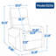 Fauteuil inclinable manuel pivotant-891388038