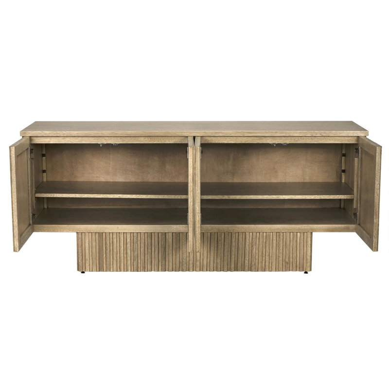Mr. Smith 77.5'' Solid Wood Sideboard