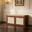 Banc de rangement pour chaussures avec siège rembourré, banc de rangement pour chaussures 2 portes en rotin pour entrée