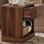57.7cm W Manufactured Wood Bedside Table-363509160