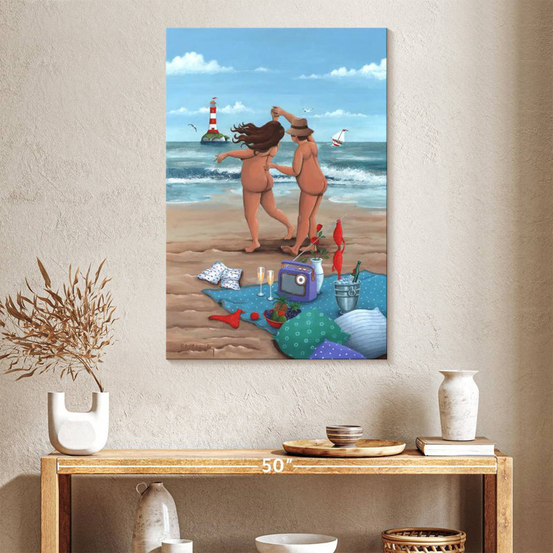 Hardie Beach Dance, 39" H x 26" W