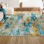 Tapis bleu / crème / jaune Lasley-810361139