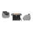 Modern Patio Furniture 3-Piece Outdoor Conversation Set Weather-Resistant Rope Lounge Chairs with Easy Assembly Fire Pit for Backyard-1657197257-1657197258