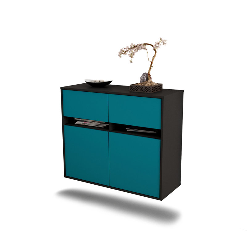 Roush 92cm Sideboard, Turquoise B