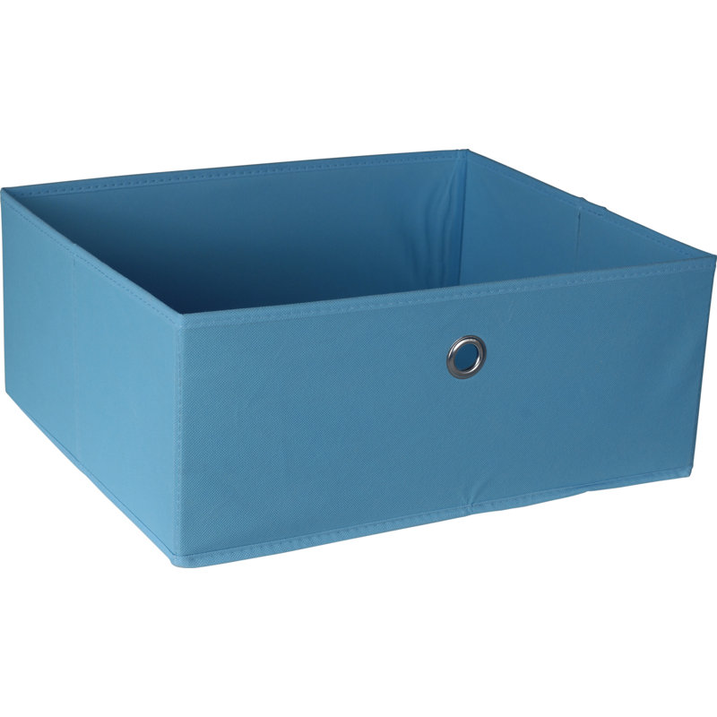 TV Stand for TVs up to 43", Black/Blue