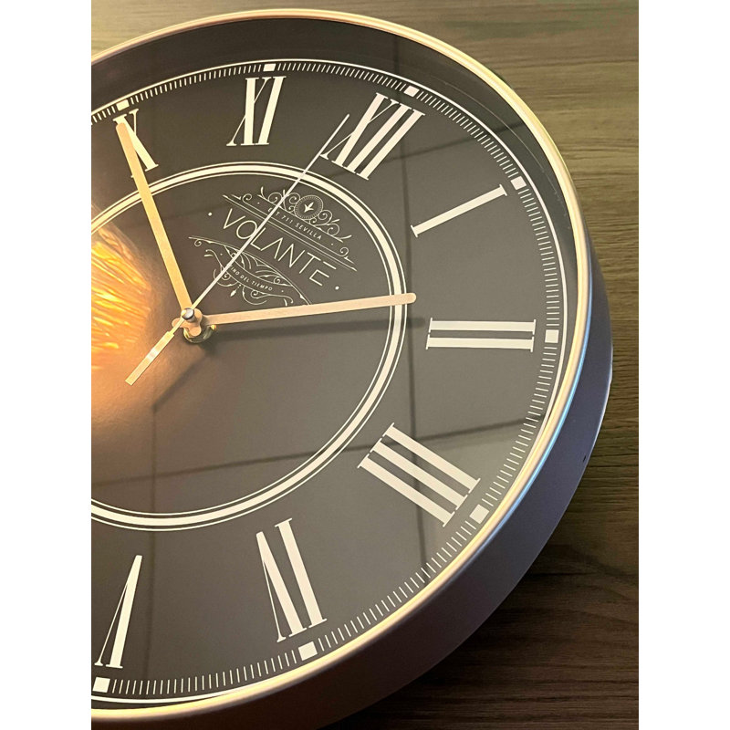 Horloge murale Kulreet, Small 11.79", Bronze