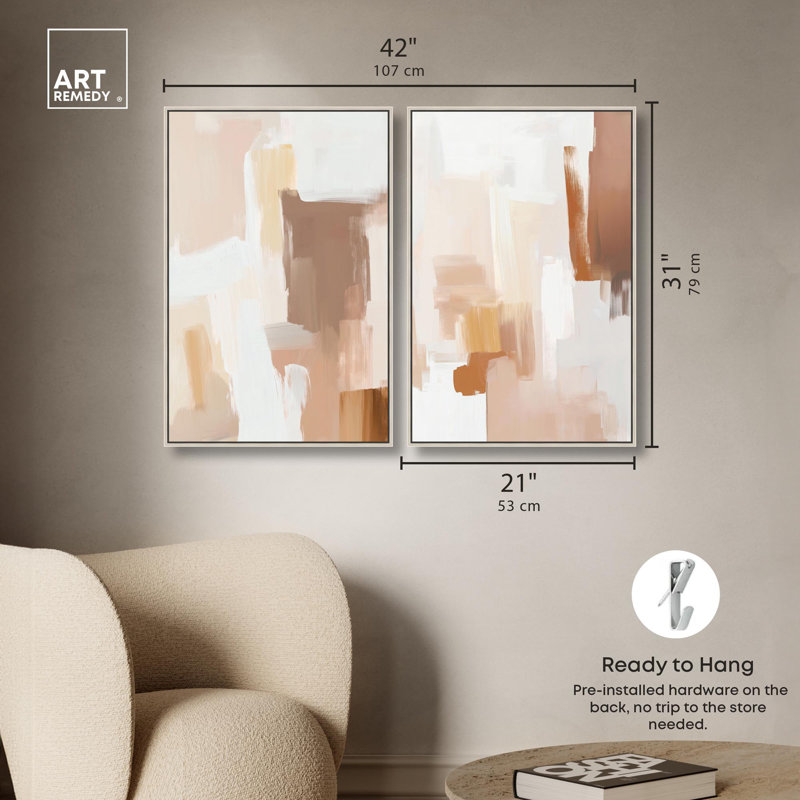 Impression sur toile Modern Modern , H 31 po x l 21 po, Impression dans un cadre flottant sans passe-parto, Argent argent