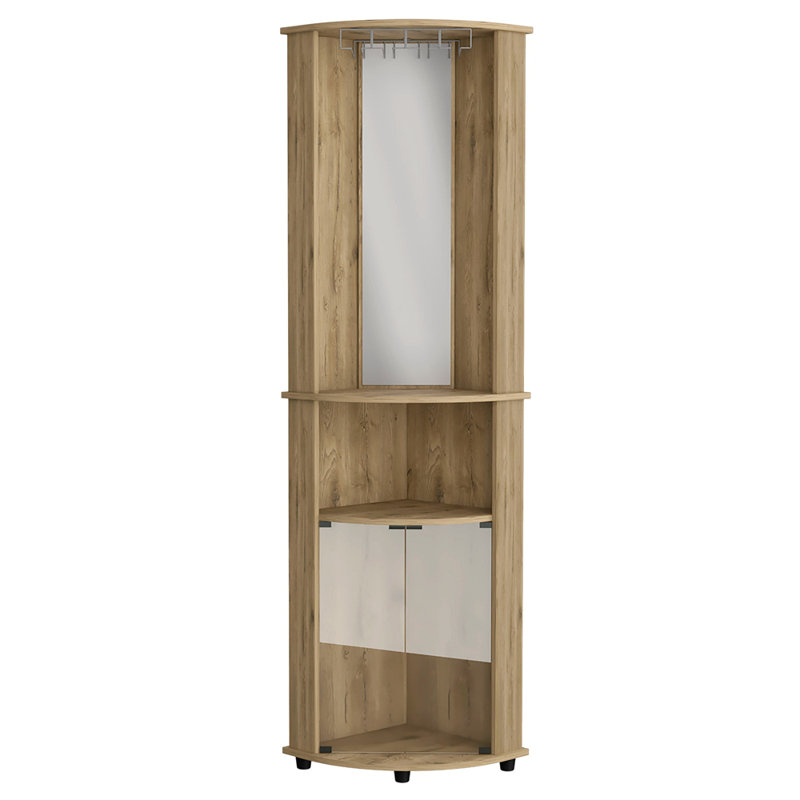 Bar 75 "H, Noyer naturel