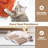 Cat Scratcher Cardboard Scratching Pad With Catnip 3 Pack