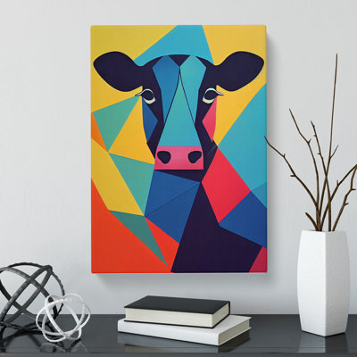 Cow Hypreprism - Wrapped Canvas