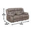 Console coulissante inclinable - Gris