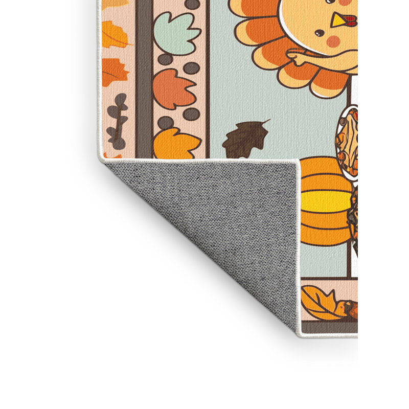 Tapis de Noël East Urban Home, Rectangulaire 2 pi x 3 pi