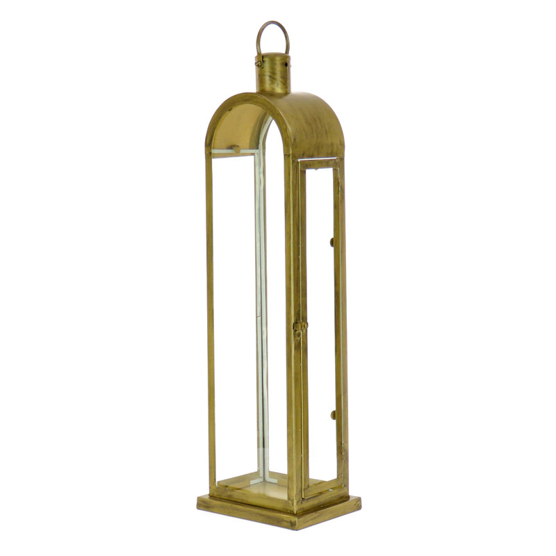 Tabletop Lantern, 27.6" H x 5.9" W x 7.9" D