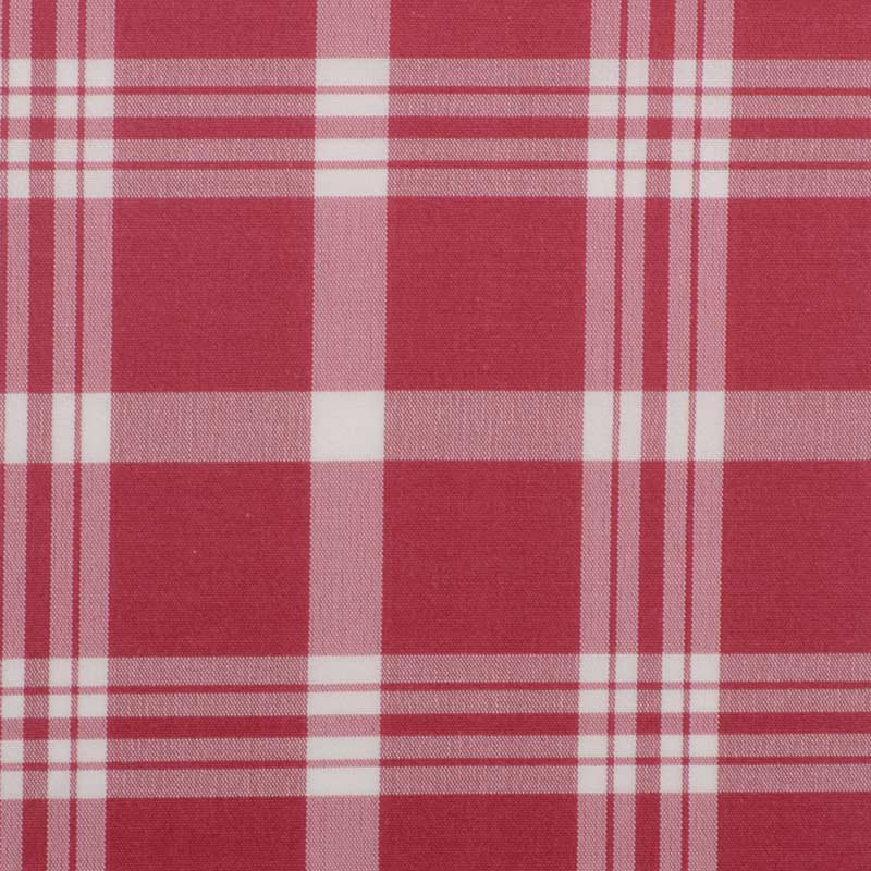 Sutton Plaids Fabric, Cherry