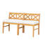Ensemble de 2 chaises de ferme moderne