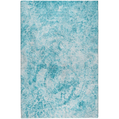 Premium Machine Washable Dream Shag ADS553 Abstract Rug