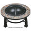 Kidron Round Steel Wood Burning Smokeless Fire Pit