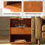 Ensemble de 2 tables de bout avec tiroir Guille Mid-Century-1242150828