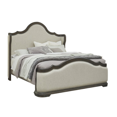 Cooper Falls Low Profile Upholstered Panel Bed -  Pulaski Furniture, P342-BR-K1