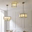 Anesty Frosted Glass Flush Mount