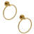 Elizabeth Wall Mounted Towel Ring-83679521