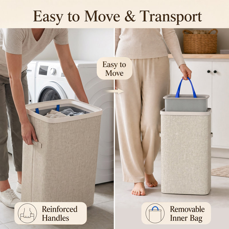 Fabric Laundry Basket