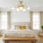 8-Light Modern Ceiling Fan Light Kit with Remote-842481350