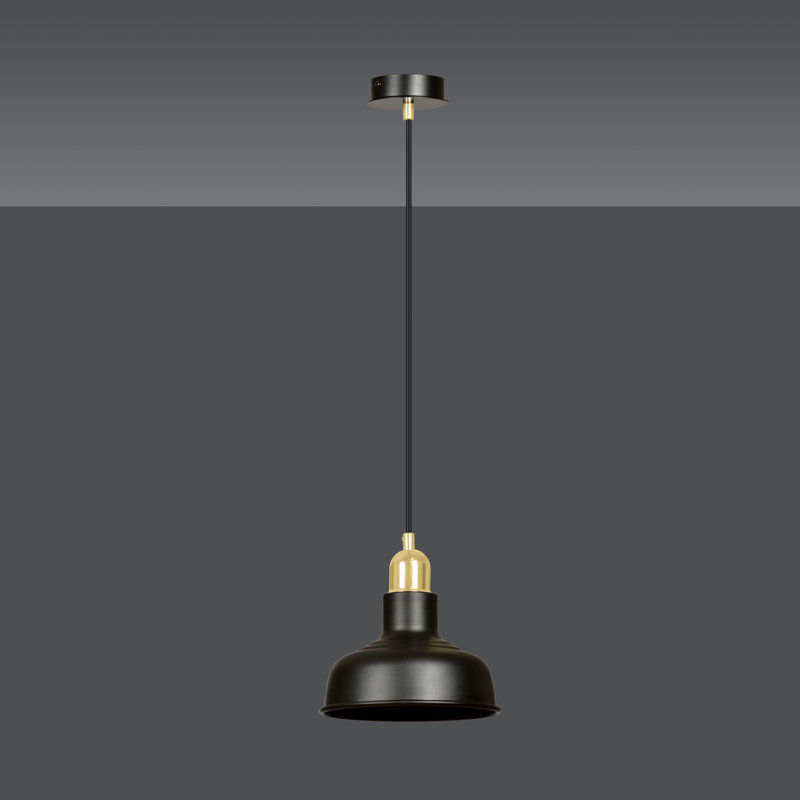 Greig 1 - Light Dome Pendant, Black