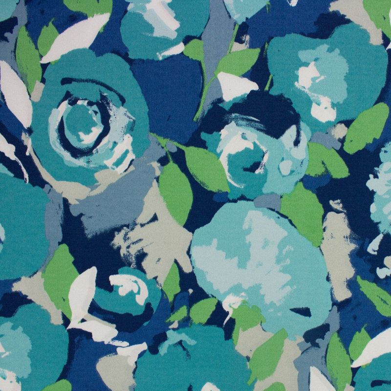  Housse de coussin floral / intérieur en polyester, 15 po x 15 po