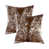 Dark Brown/White